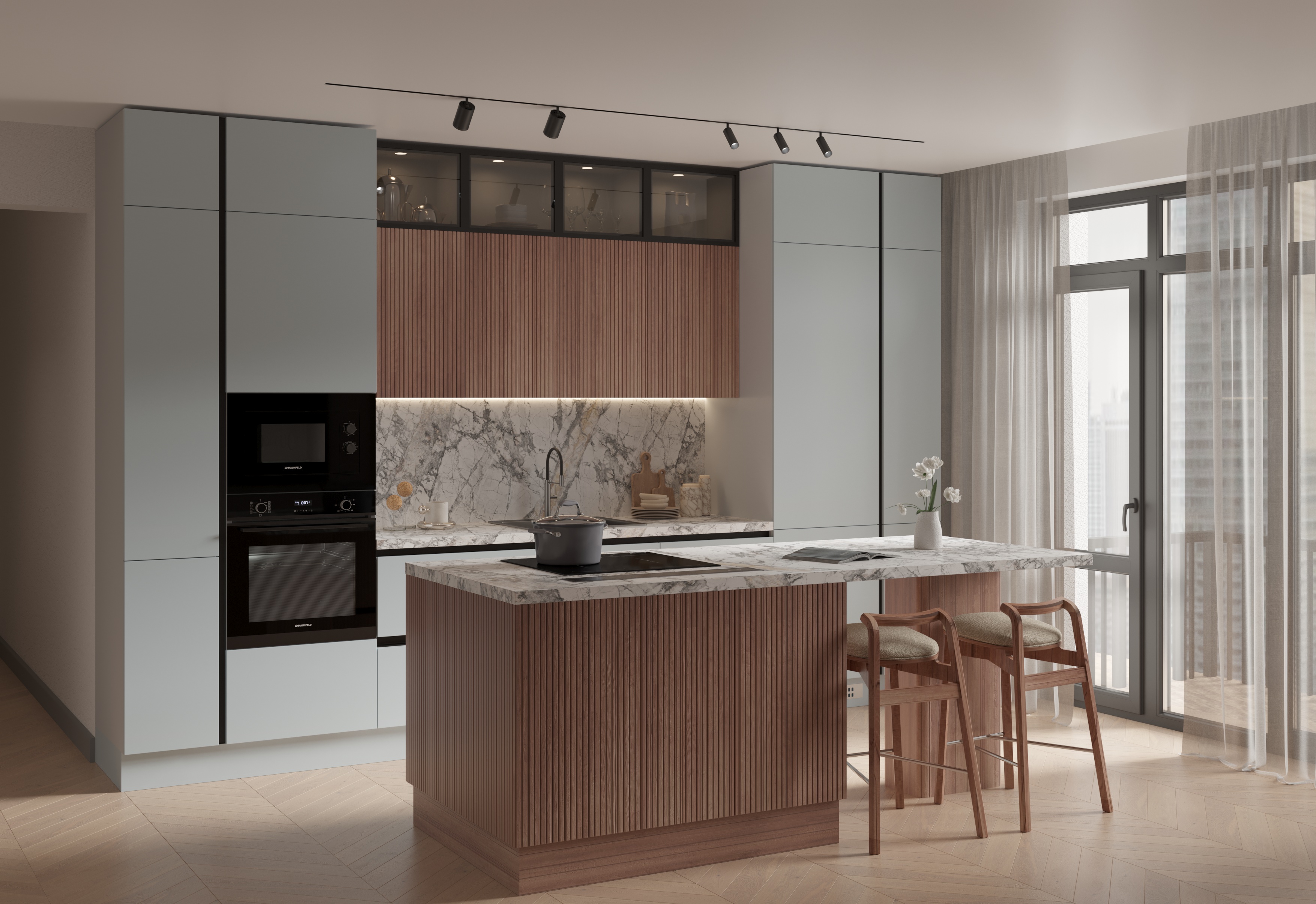 Тренды кухонь 2026 года: какие материалы, цвета и фасады будут на пике популярности | ШефКухни