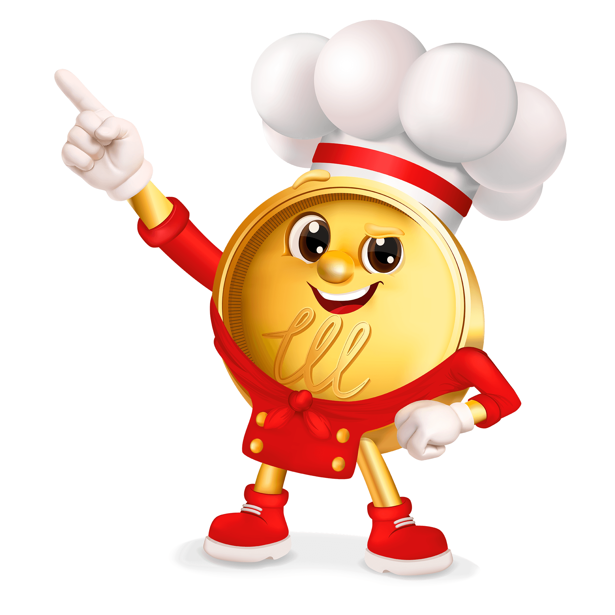 ШефКоин маскот