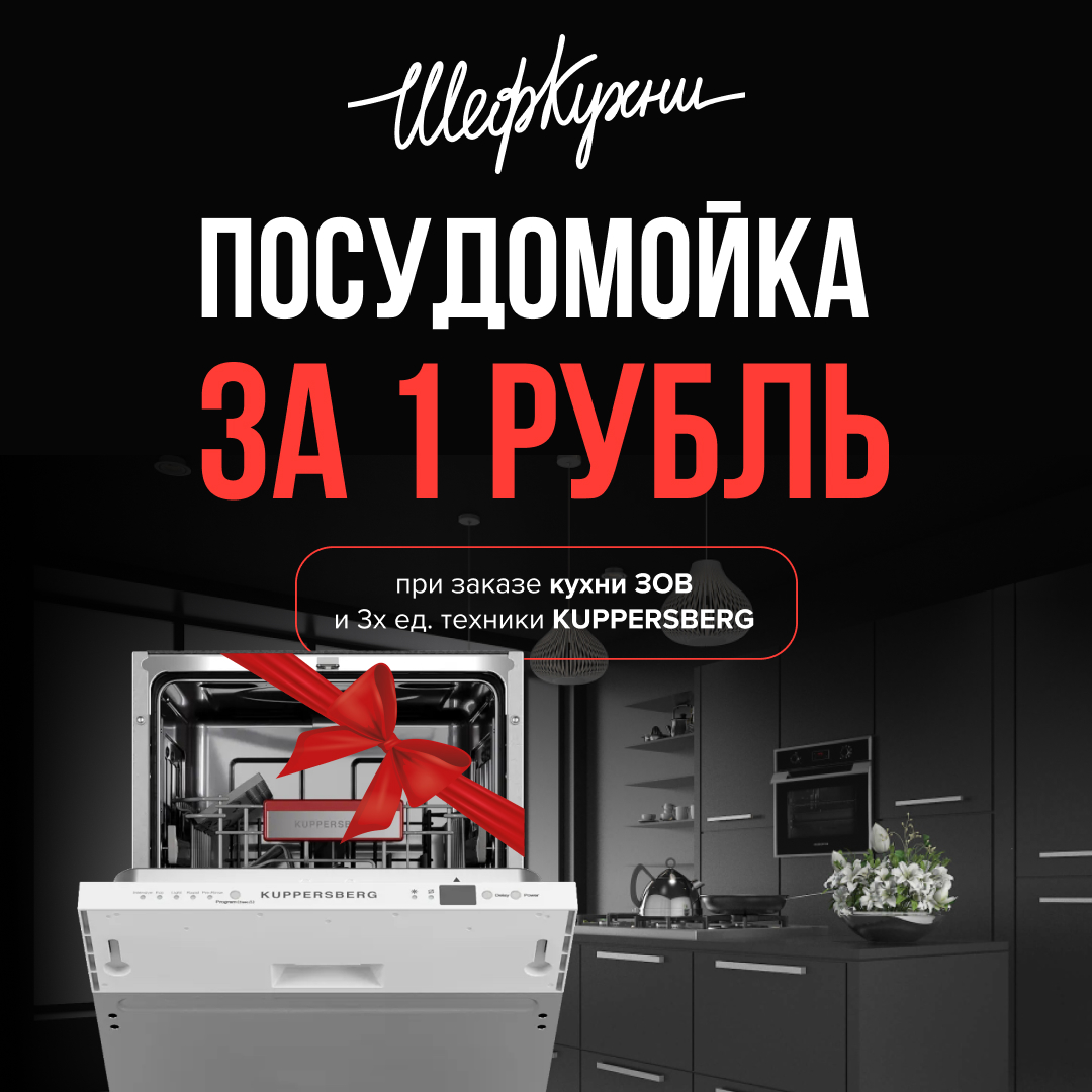 Акция «Посудомойка за 1 рубль»